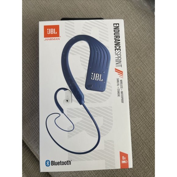 JBL Endurance Peak True Wireless In-Ear Headphones - Blue - Picture 1 of 1